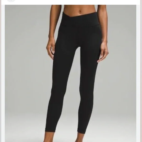 Lululemon asymmetrical waist align leggings size 6 - Picture 2 of 6